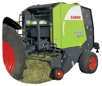 Пресс-подборщик Claas Rollant 260 ... 355 RC Uniwrap Пресс-подборщик Claas Rollant 260 ... 355 RC Uniwrap