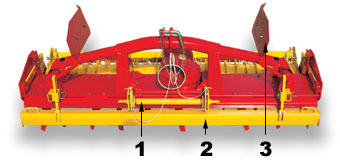 Борона ротационная тяжелая POTTINGER Lion-3001 ... Lion-6000