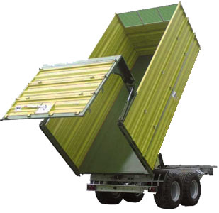 Прицеп трёхсторонний Fliegl DDK 240-6,20 ... TDK 88 VR
