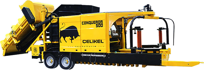 Пресс-упаковщик в рулоны  Chelikel Conqueror 500 / 1000