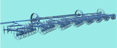 Борона кольцевая КазНИИМЭСХ ОБ-1,3