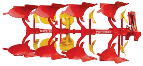 Плуг 2-8-ми корпусной оборотный POTTINGER Servo 25-202 ... 65-P-800