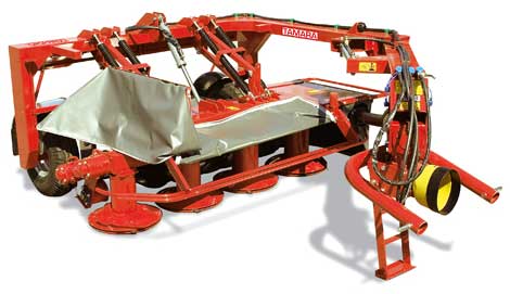 Косилка-плющилка барабанная прицепная Gaspardo Tamara 260 F / 260 R / 320 F / 320 R