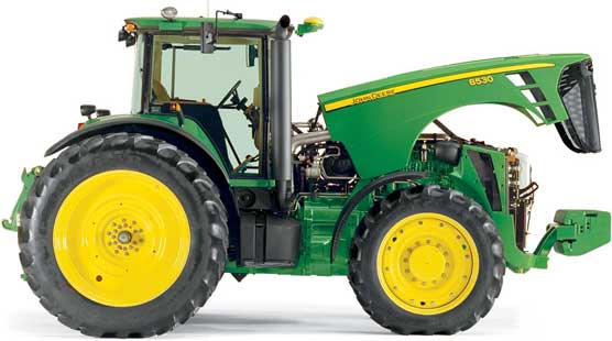 Трактор универсально-пропашной John Deere 8130 ... 8530