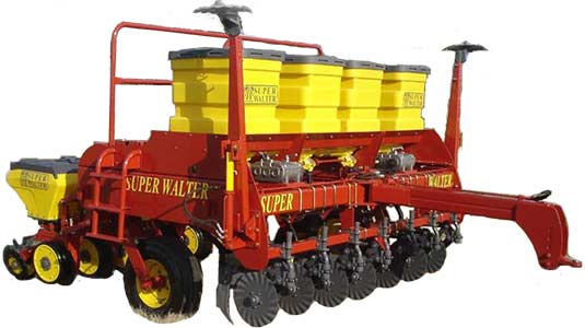 Сеялка прицепная для крупных семян Buffalo Super Walter W 1000