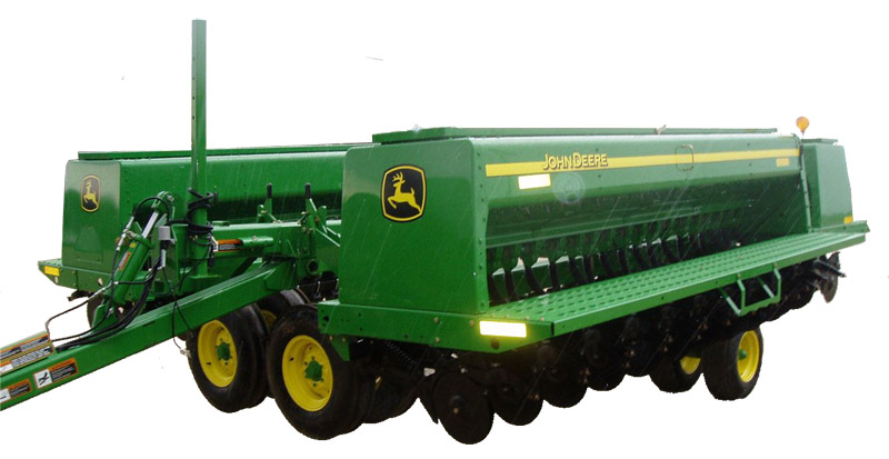 Сеялка зерновая складывающаяся John Deere 455