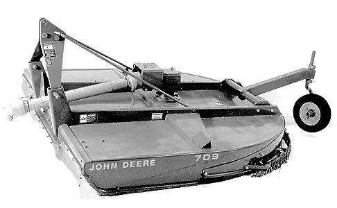 Косилка роторная усиленная John Deere 609/709