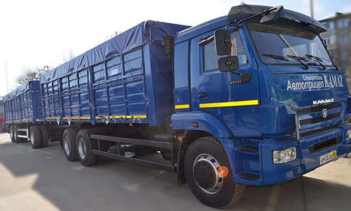 Автопоезд бортовой СЗА СЗАП-6385 (1)