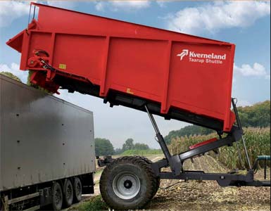 Прицеп-перегрузчик силоса Kverneland Shuttle