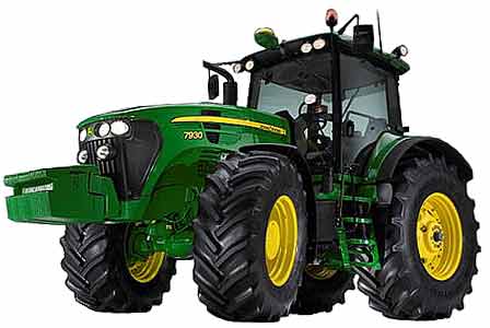 Трактор универсально-пропашной John Deere 7630 ... 7930