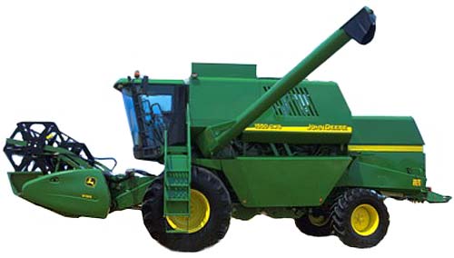 Комбайн зерноуборочный клавишный John Deere 1450 / 1550 CWS Комбайн зерноуборочный клавишный John Deere 1450 / 1550 CWS