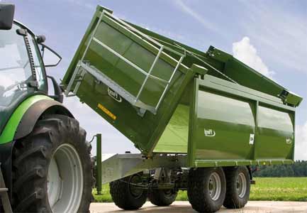 Прицеп-самосвал Fliegl TDMK 140 / TDMK 253 / TDMK 273 / ZDMK 200