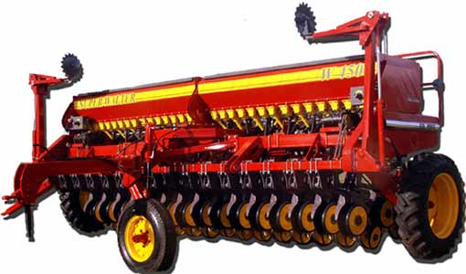 Сеялка для зерновых и мелких семян Buffalo Super Walter W 4500