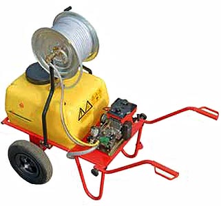 Опрыскиватель тележечный Unia Pilmet Car 100 E/100 S