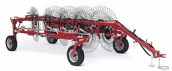 Грабли колёсно-пальцевые Case IH WR101...WRX301