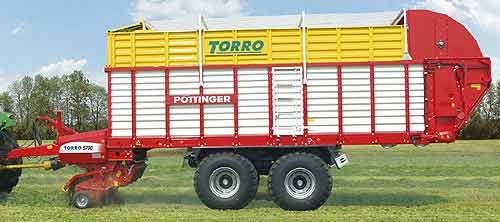 Прицеп-подборщик Pottinger Torro 4500 D...5700 L