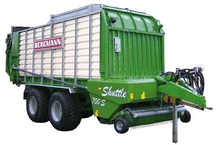 Прицеп самозагружающийся многотоннажный Ludwig Bergmann Shuttle 700 S ... 880 K