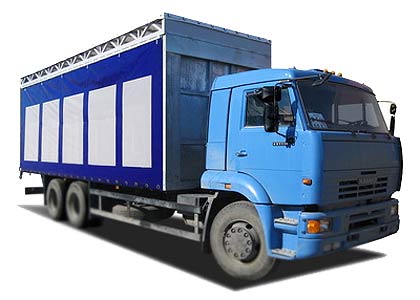 Птицевоз на базе КамАЗ-65117 с подъёмной гидравлической крышей Тонар-5742 Птицевоз на базе КамАЗ-65117 с подъёмной гидравлической крышей Тонар-5742