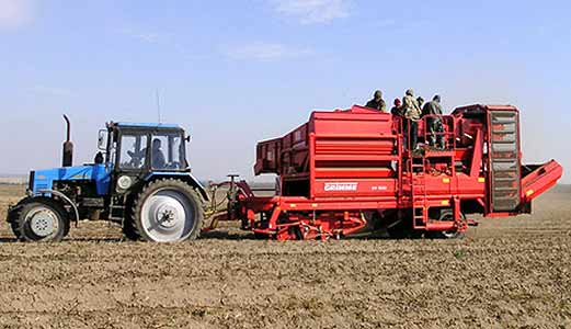Комбайн картофелеуборочный Grimme DR 1500