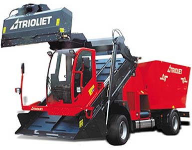 Смеситель самоходный Trioliet Triotrac 1700 / 2000 / 2400