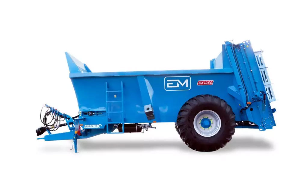 Разбрасыватель органических удобрений Euromilk BUFFALO RX 1250 HD/RX 2470 HD+