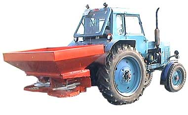 Машина для внесения минеральных удобрений МордовАгроМаш МВУ-1200