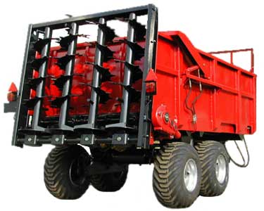 Разбрасыватель органических удобрений SIA LMR AZENE PTU-4,0/13A...PTU-6.0/14DM