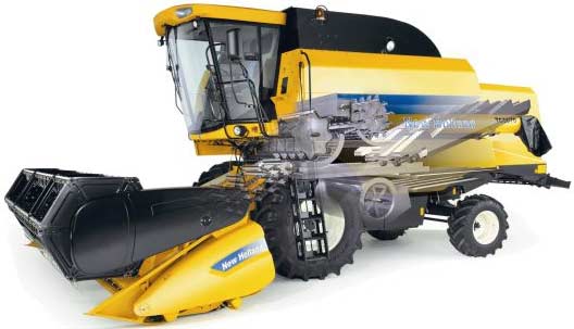Комбайн зерноуборочный New Holland TC5040 ... TC5080