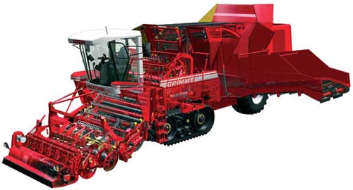 Комбайн свеклоуборочный Grimme Maxtron 620