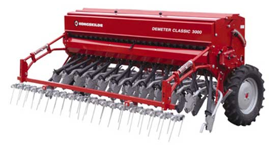 Сеялка зерновая Kongskilde Demeter Classic CS 2500 ... CSA 4000