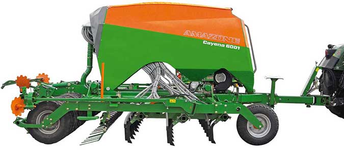 Сеялка анкерная высокопроизводительная Amazone Cayena 6001