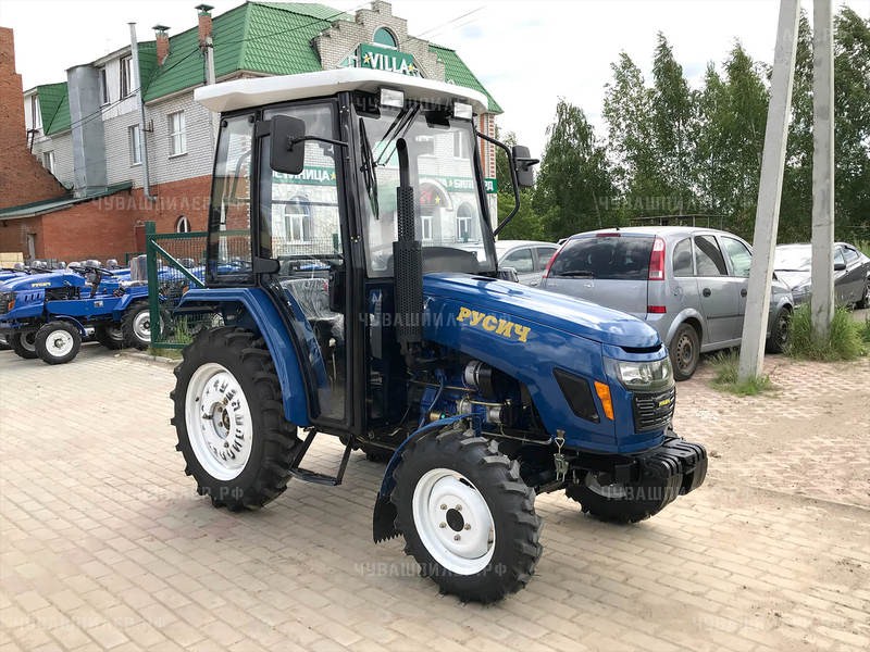 Фото минитрактора Русич Т-244 с кабиной