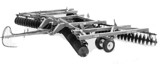 Борона дисковая складывающаяся John Deere 650