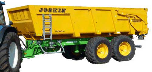 Прицеп с цельным кузовом Joskin Trans-Cap 12/12 BC 100 ... 18/19 BC 125