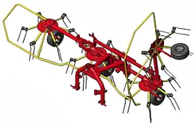 Вспушиватель Краснокамский РМЗ Tonutti GT 310...660 H