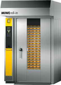 Печь ротационная хлебопекарная Miwe roll-in