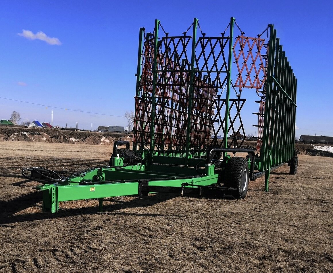 Борона зубовая двухрядная с боронами Агромаш УПА-БЗ-9-2 ... УПА-БЗ-26-2