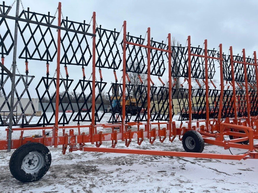 Борона зубовая (двухследная) Колос БЗУ