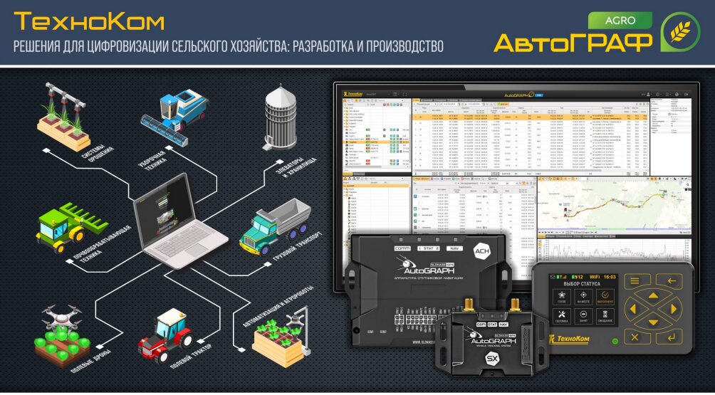 Контроллер и периферийные устройства  спутникового мониторинга АвтоГРАФ АвтоГРАФ-SX