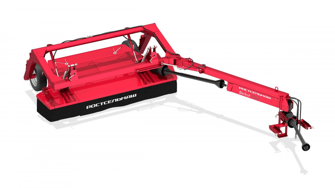Косилка-плющилка прицепная Клевер BERKUT 3200