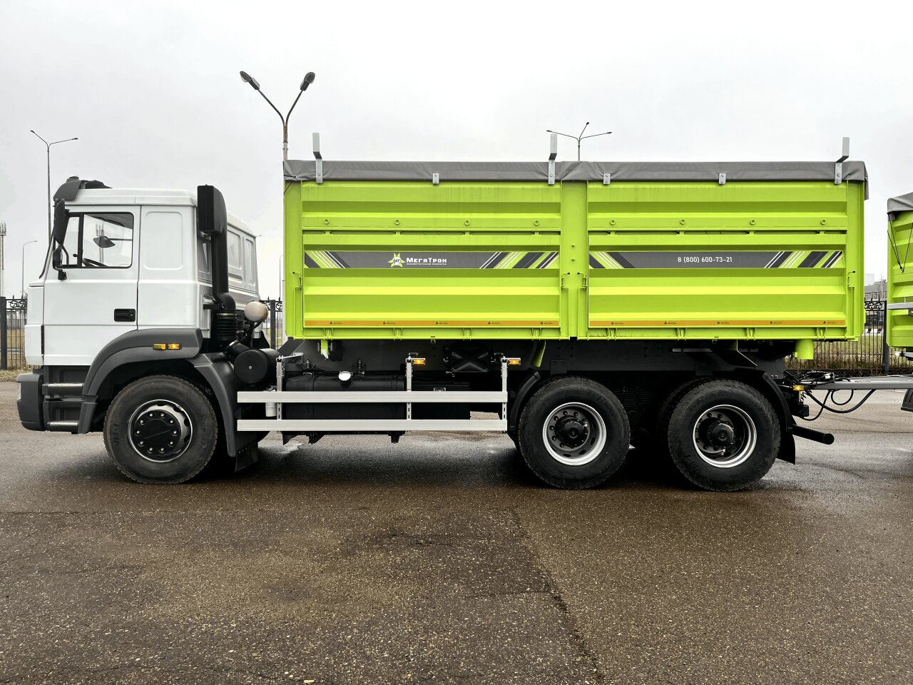 Самосвал на базе шасси УРАЛ С34520 МегаТрон 4590U7-M