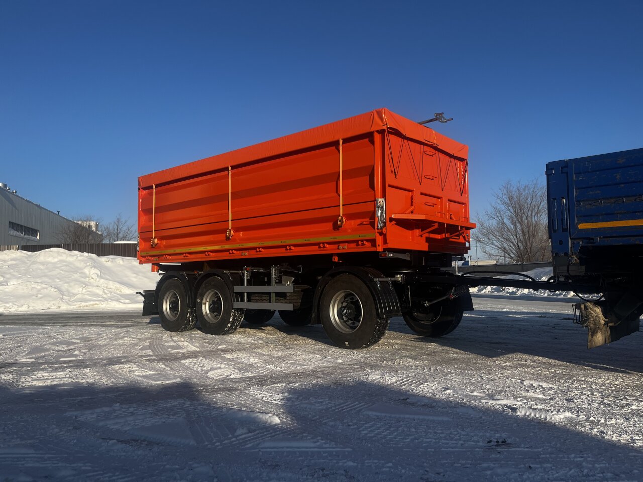 Прицеп зерновоз сельскохозяйственный МегаТрон 4589PB