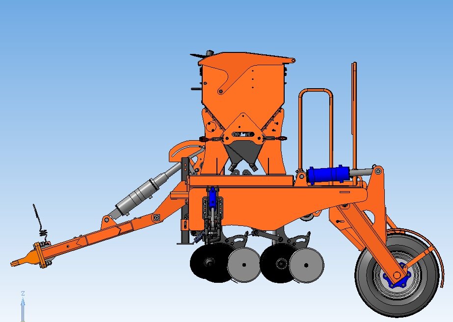 Сеялка зерновая модернизированная СЗМ-3,6 Белагромаш-Сервис СЗМ-3,6