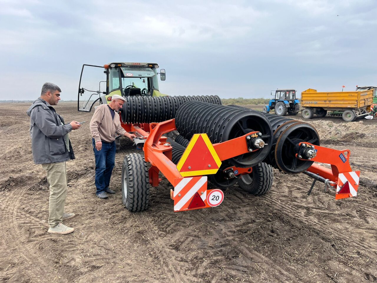 Каток полевой кольчато-зубчатый Белагромаш-Сервис КПКЗ-9
