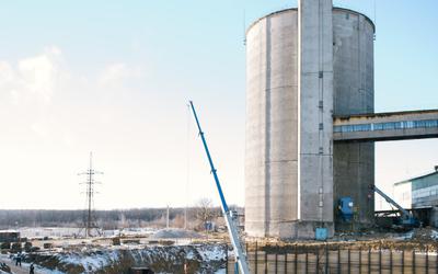 В Ельце "Агроснабсахар" возводит сахарохранилище на 60 тысяч тонн