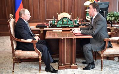Путин провёл рабочую встречу с Министром сельского хозяйства