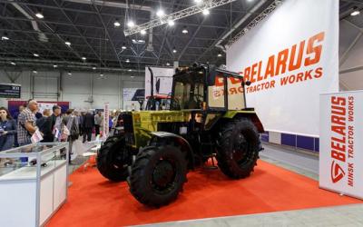 "Золотой" трактор МТЗ представили на выставке «Технопром-2018»
