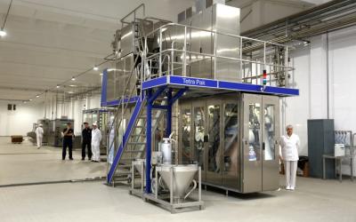 20 сентября состоялся запуск производства после реконструкции на ООО «Чебоксарский городской молочный завод»