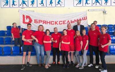 Молодёжь «Брянсксельмаша» показала отличную спортивную подготовку на Спартакиаде