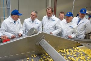 В Тюменской области открылся завод по переработке картофеля